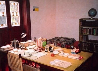 Leo Trotzkis Schreibtisch im Exil Mexico - 1991
